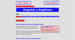 Desktop Screenshot of anglik.pl